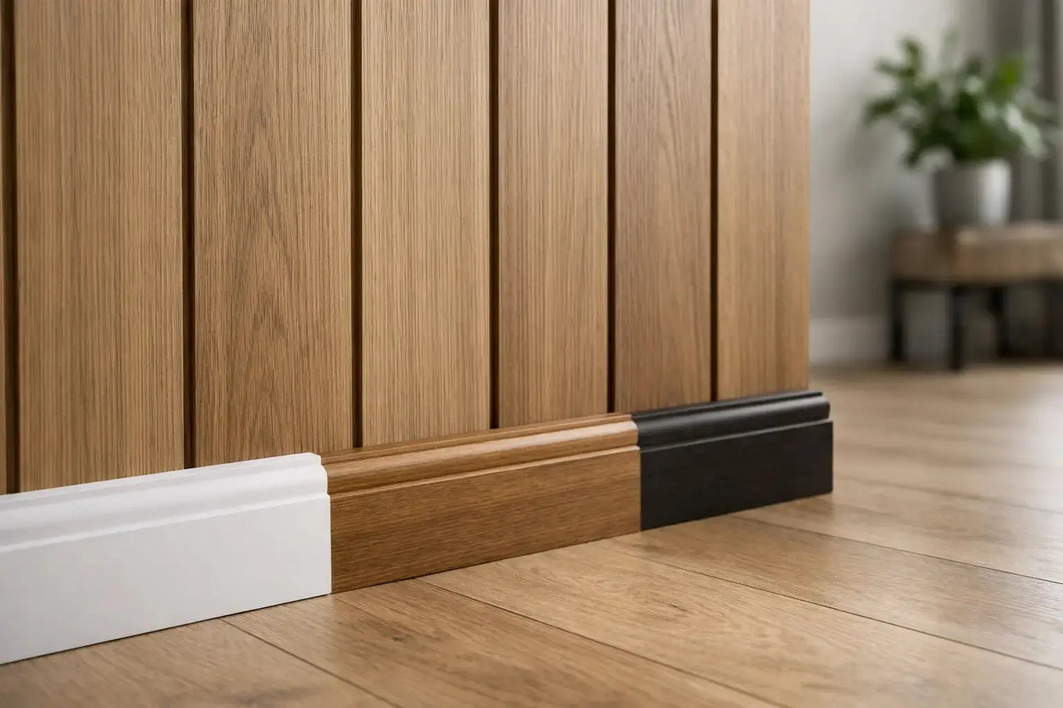Welke plint bij wandpanelen past het best?