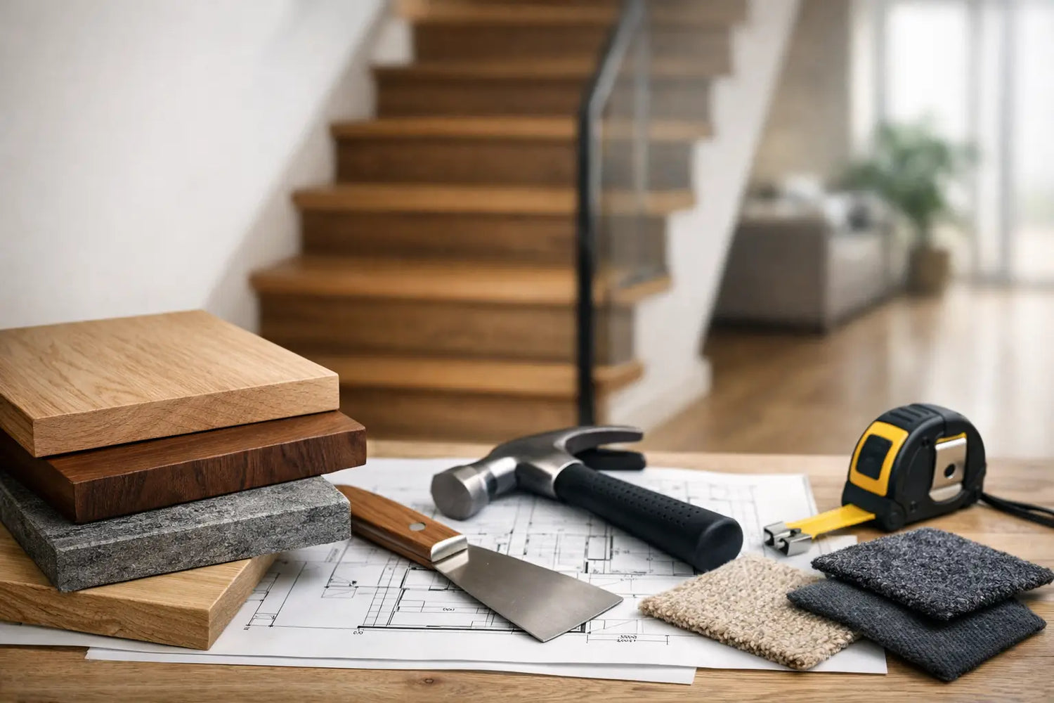 Beste trapmaterialen voor renovatie kiezen