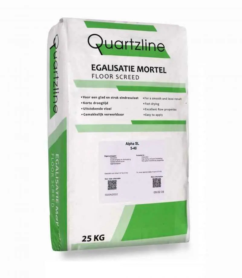 Gipsgebonden Egaline 5-40mm 25KG