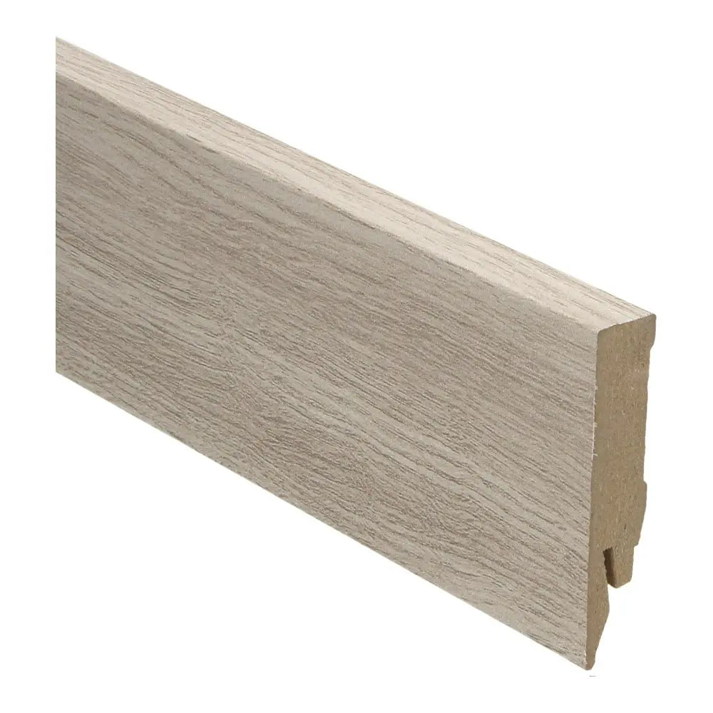 Rechte folieplint 70x14 eiken wit getint Vloerenbeer