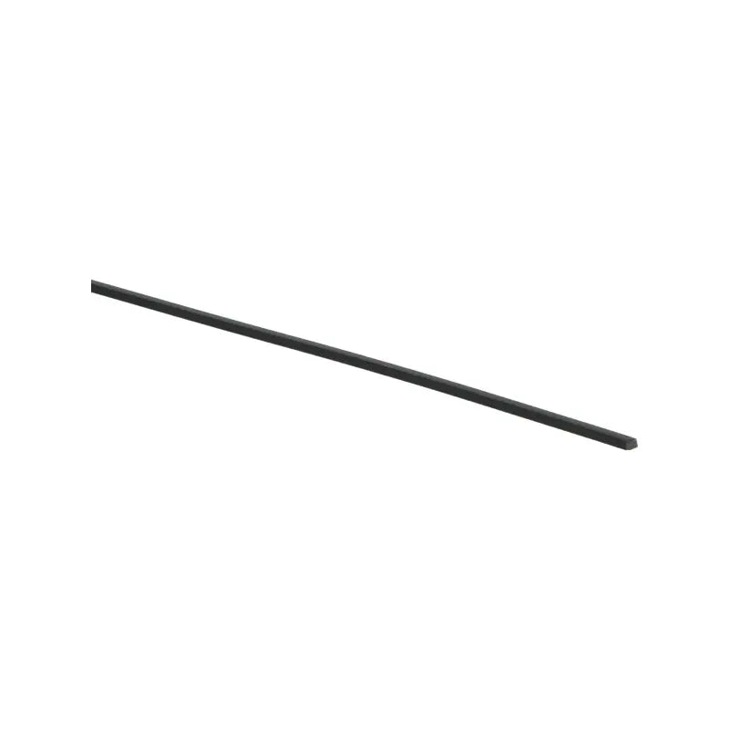 PVC Bies 2,3 x 5 mm x 100 cm zwart 100 stuks