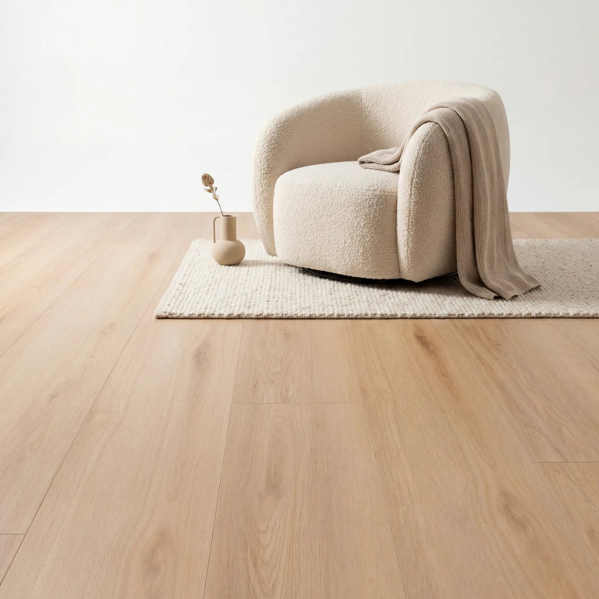 Madera Rechte Plank Beige Plak PVC yarenza