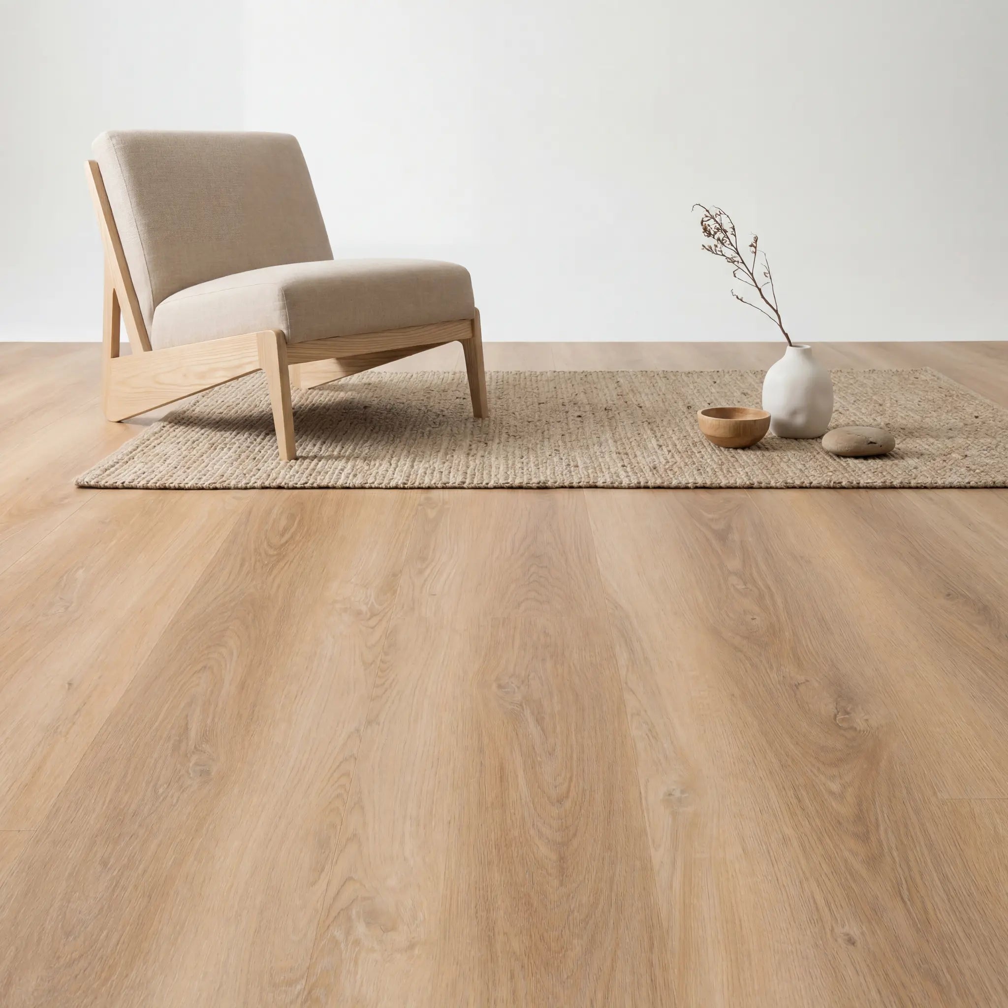 Madera Rechte Plank Natural Plak PVC yarenza