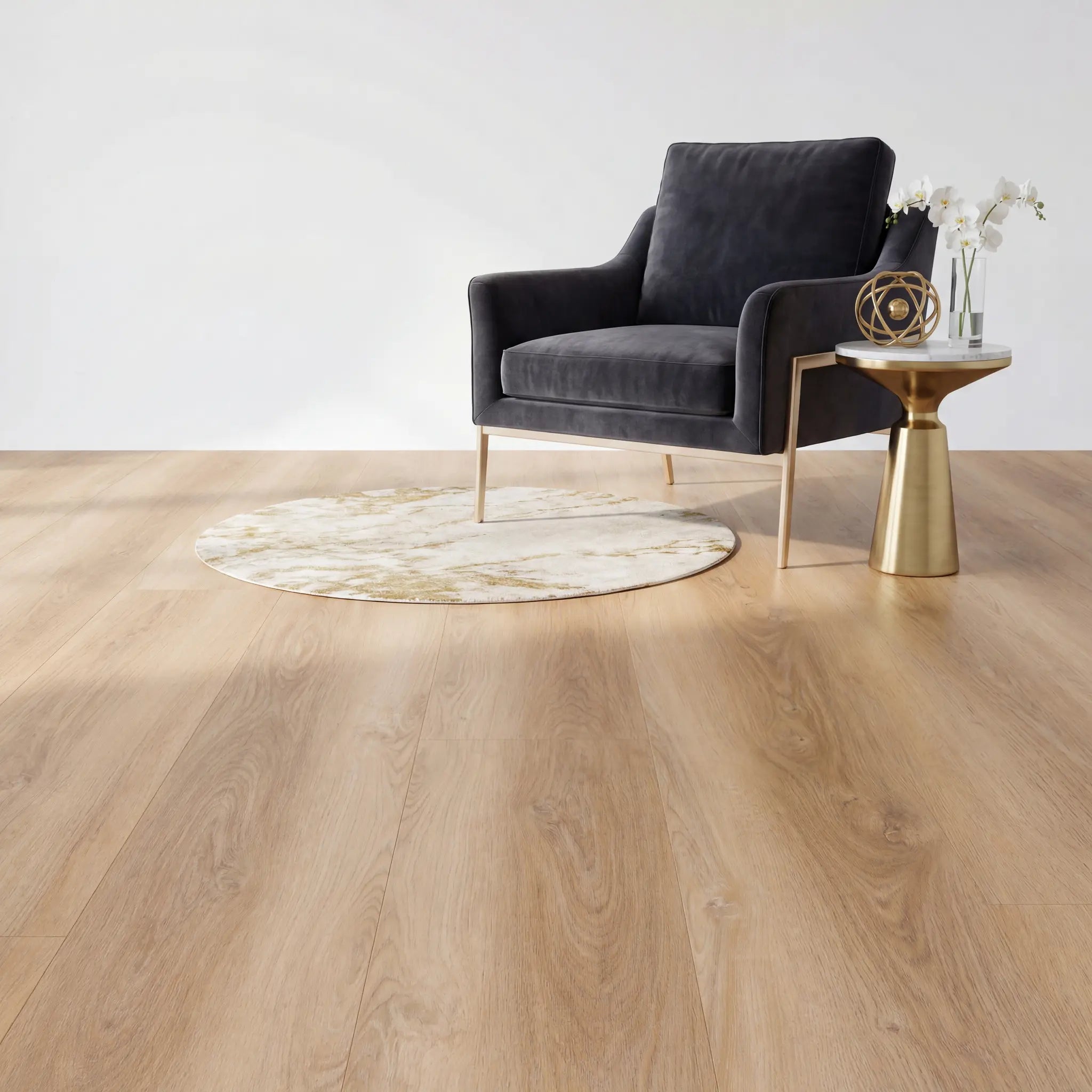 Madera Rechte Plank Natural Plak PVC yarenza