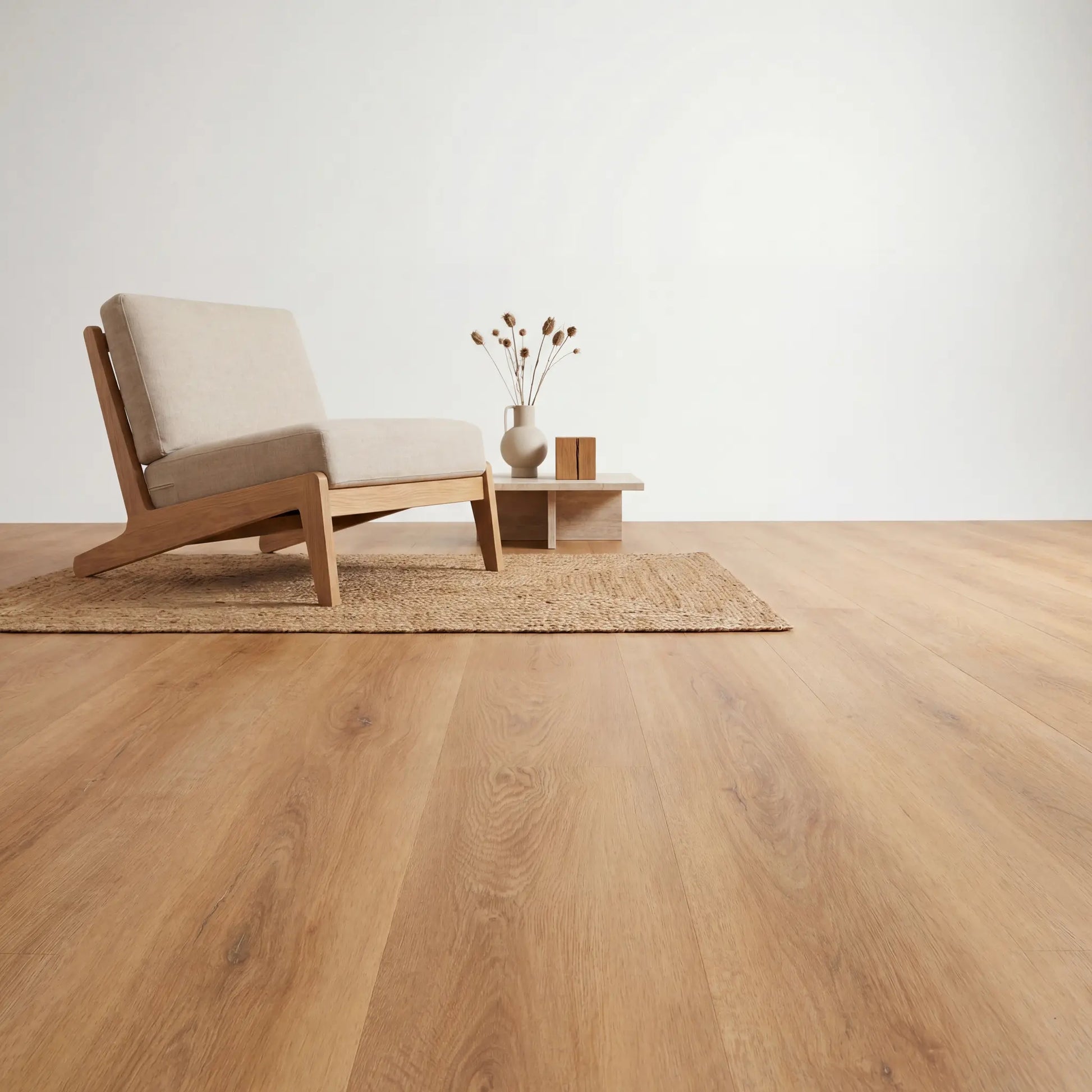 Madera Rechte Plank Warm Oak Plak PVC yarenza