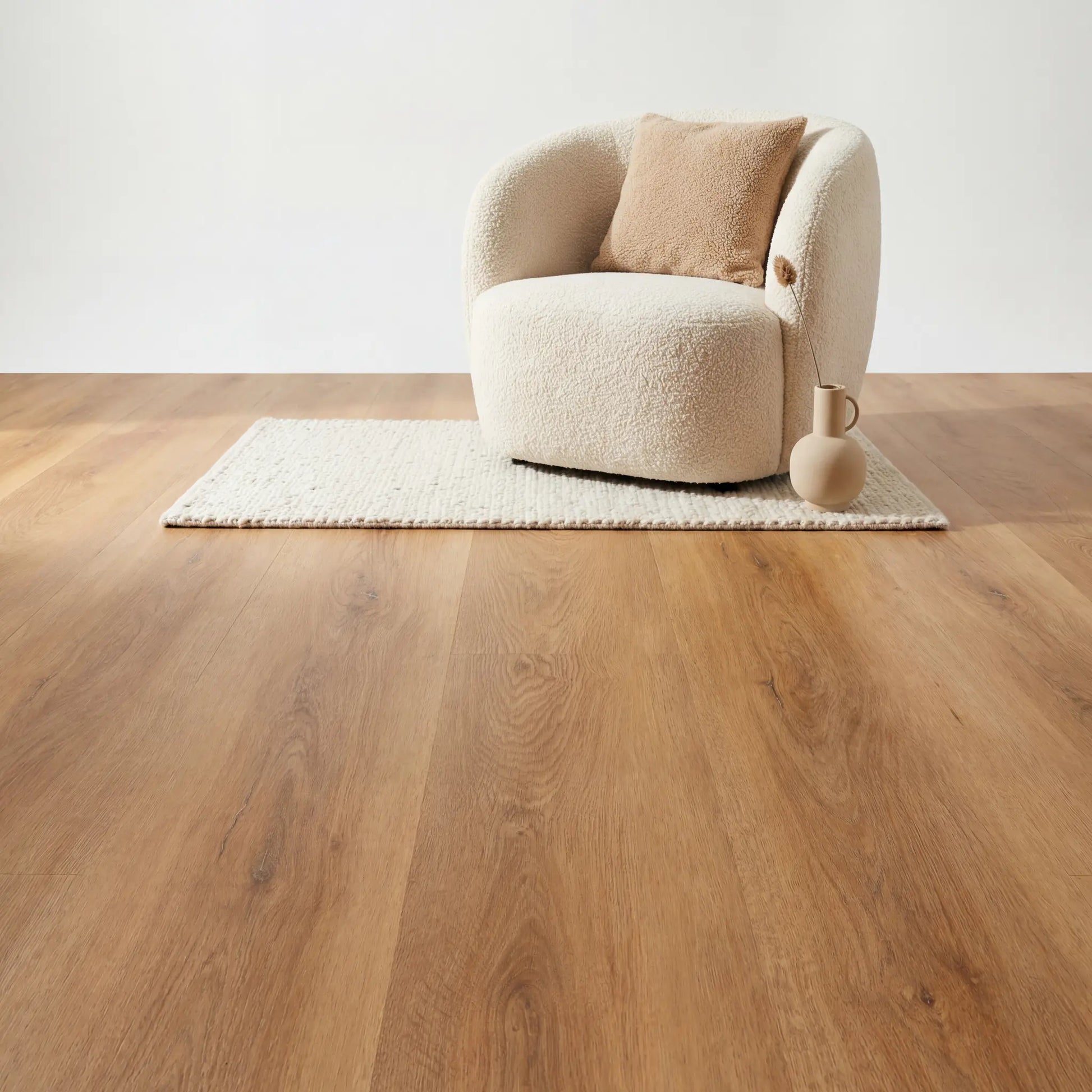 Madera Rechte Plank Warm Oak Plak PVC yarenza