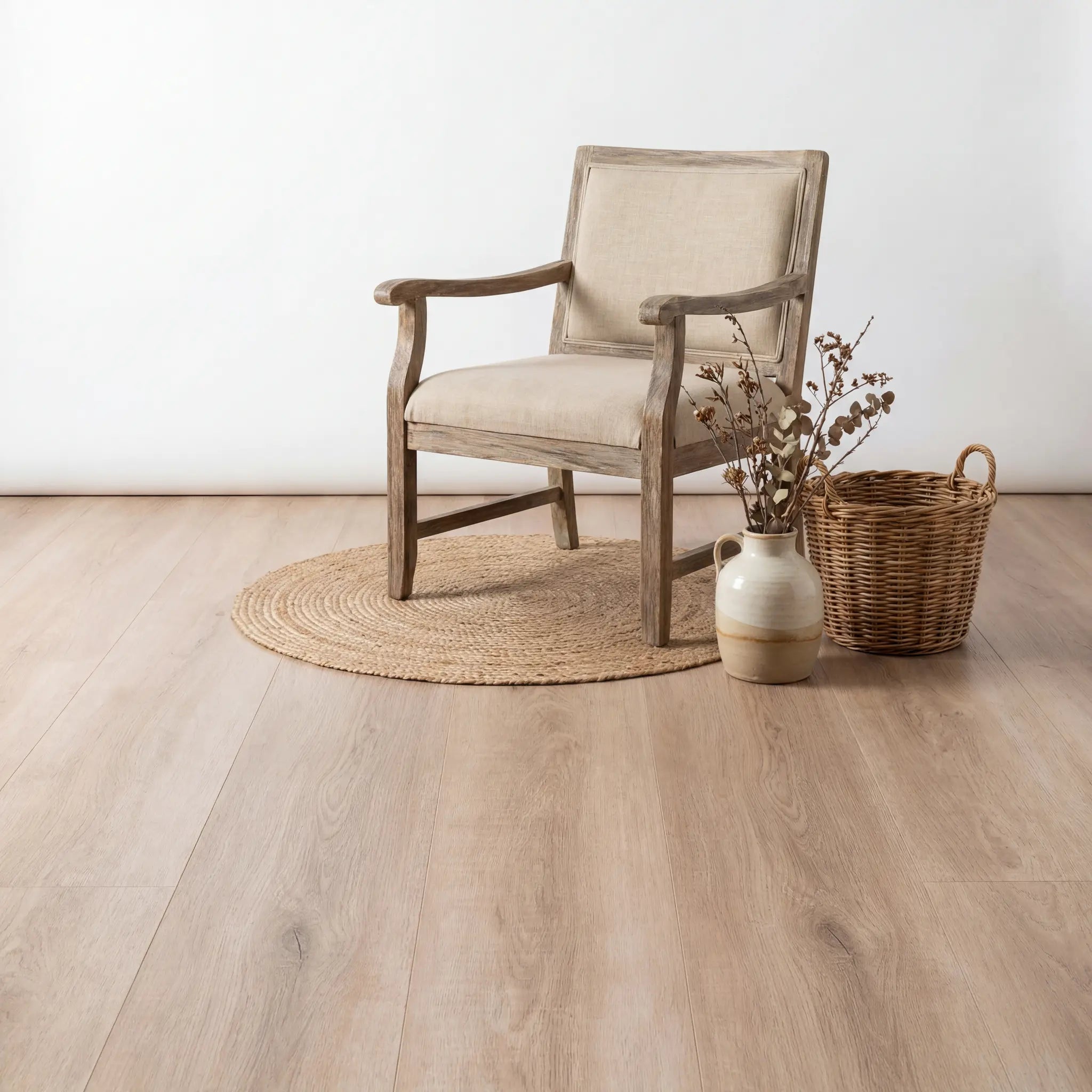 Lux Tenebrae Rechte Plank Natural Oak Plak PVC yarenza