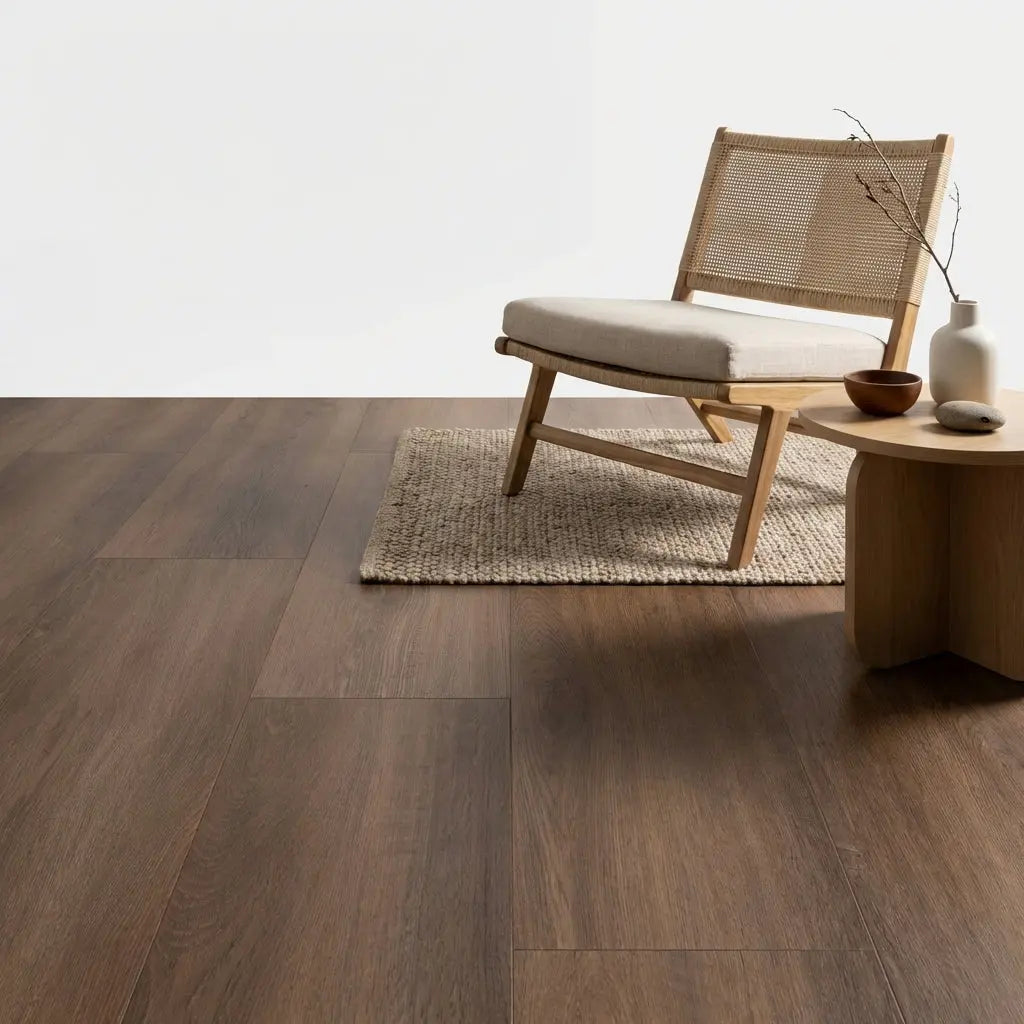 Altessa Rechte Plank Brown Plak PVC yarenza