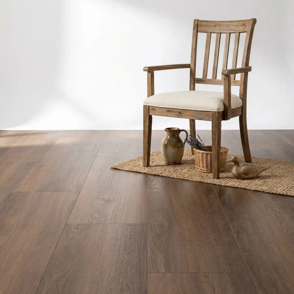Altessa Rechte Plank Brown Plak PVC yarenza