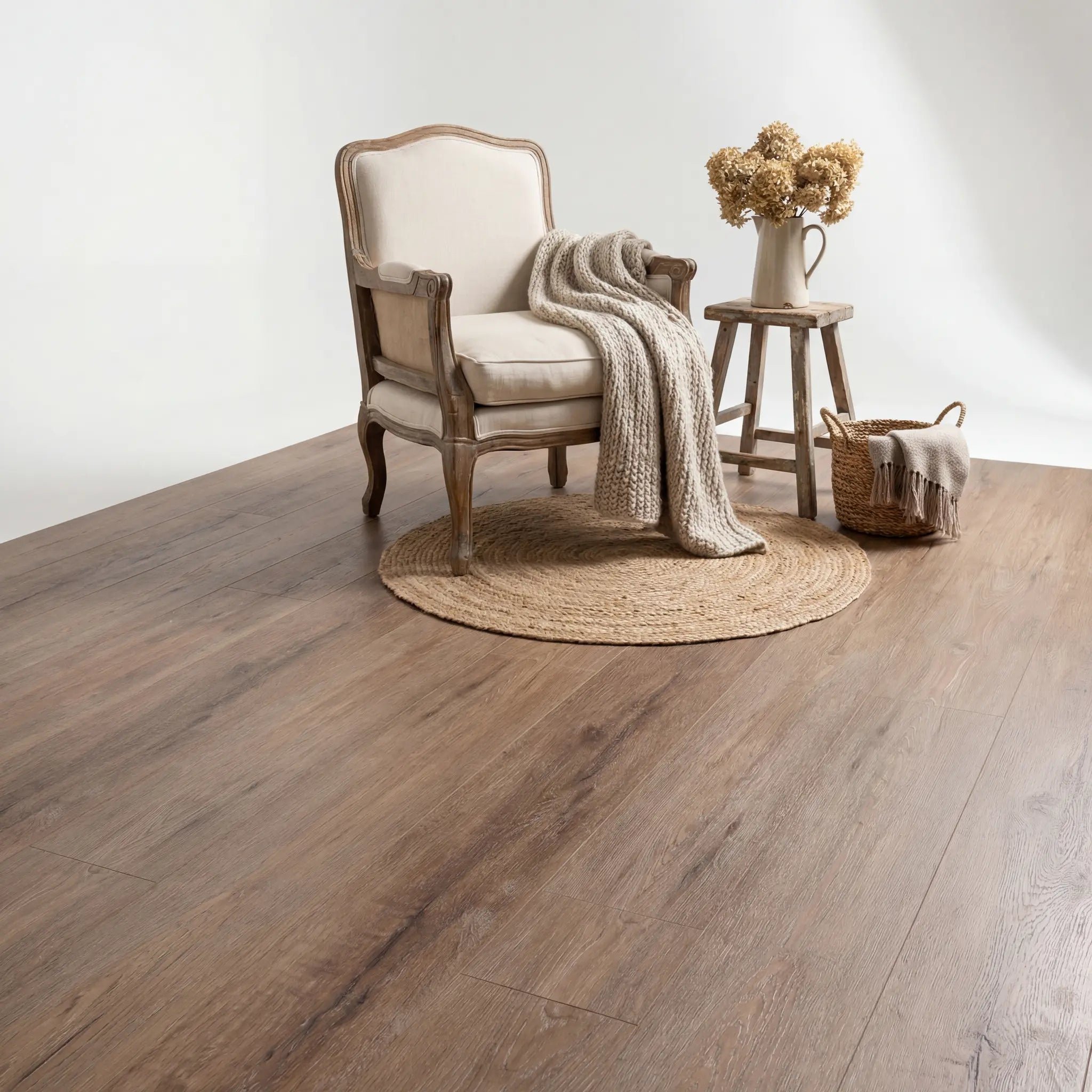 Lux Tenebrae Rechte Plank Dark Oak Plak PVC yarenza