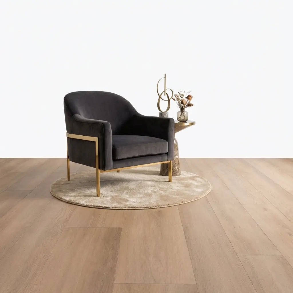 Altessa Rechte Plank White Wash Smoky Plak PVC yarenza