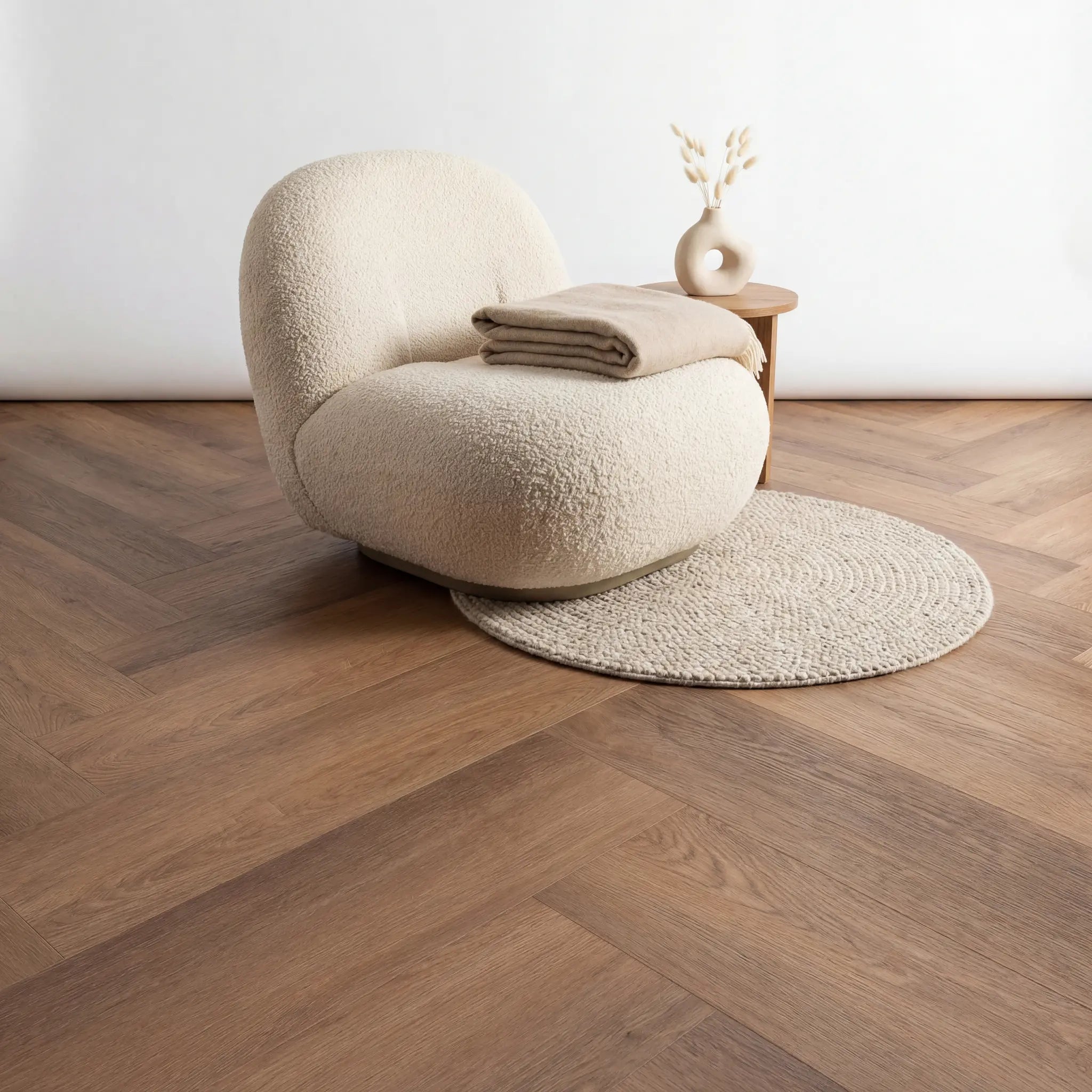Altessa Visgraat Roasted Plak PVC yarenza
