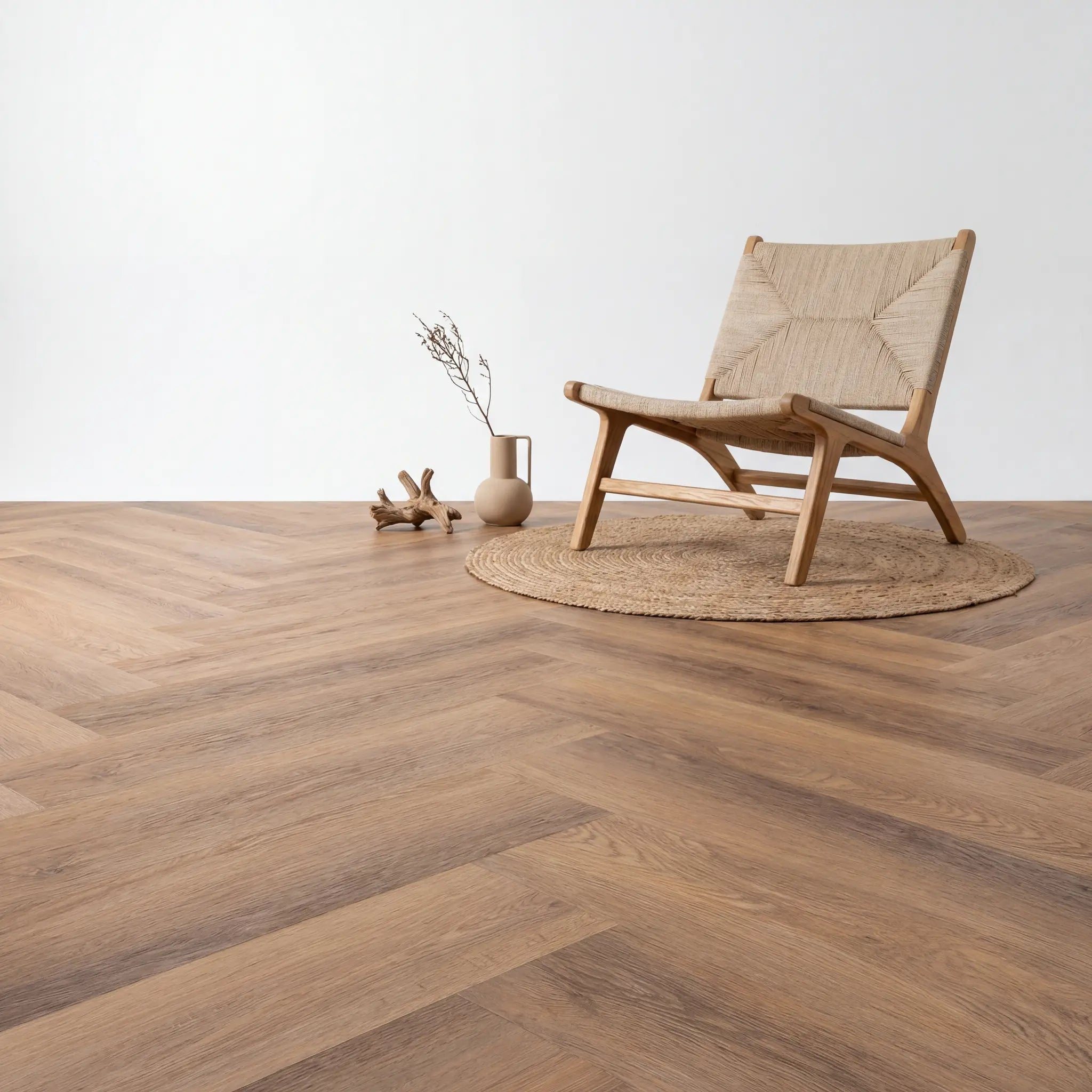 Altessa Visgraat Warm Oak Plak PVC yarenza