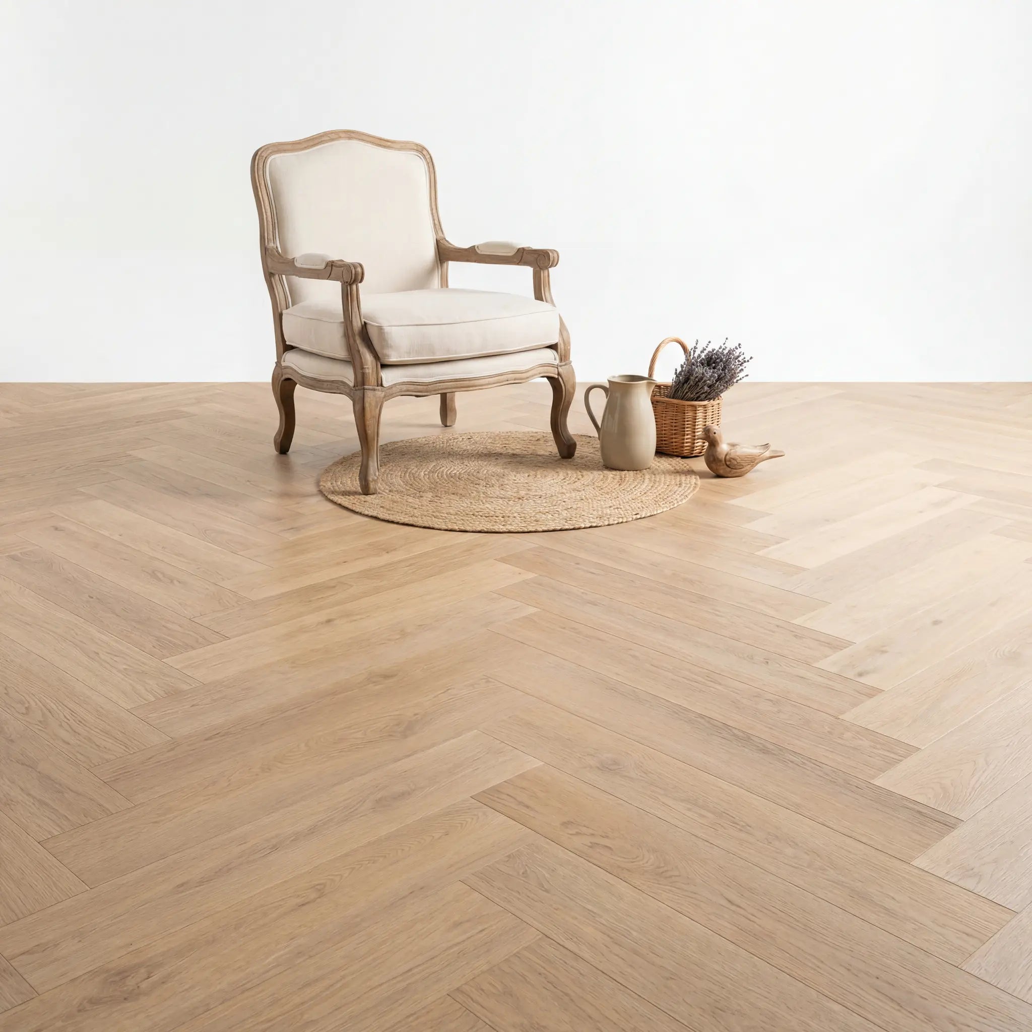 Altessa Visgraat Light Oak Plak PVC yarenza