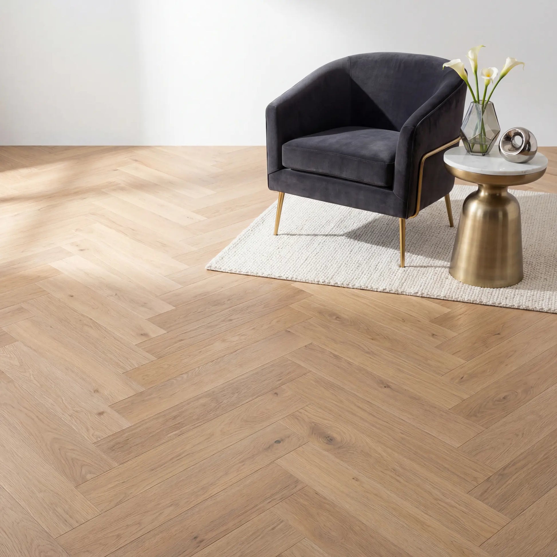 Altessa Visgraat Light Oak Plak PVC yarenza