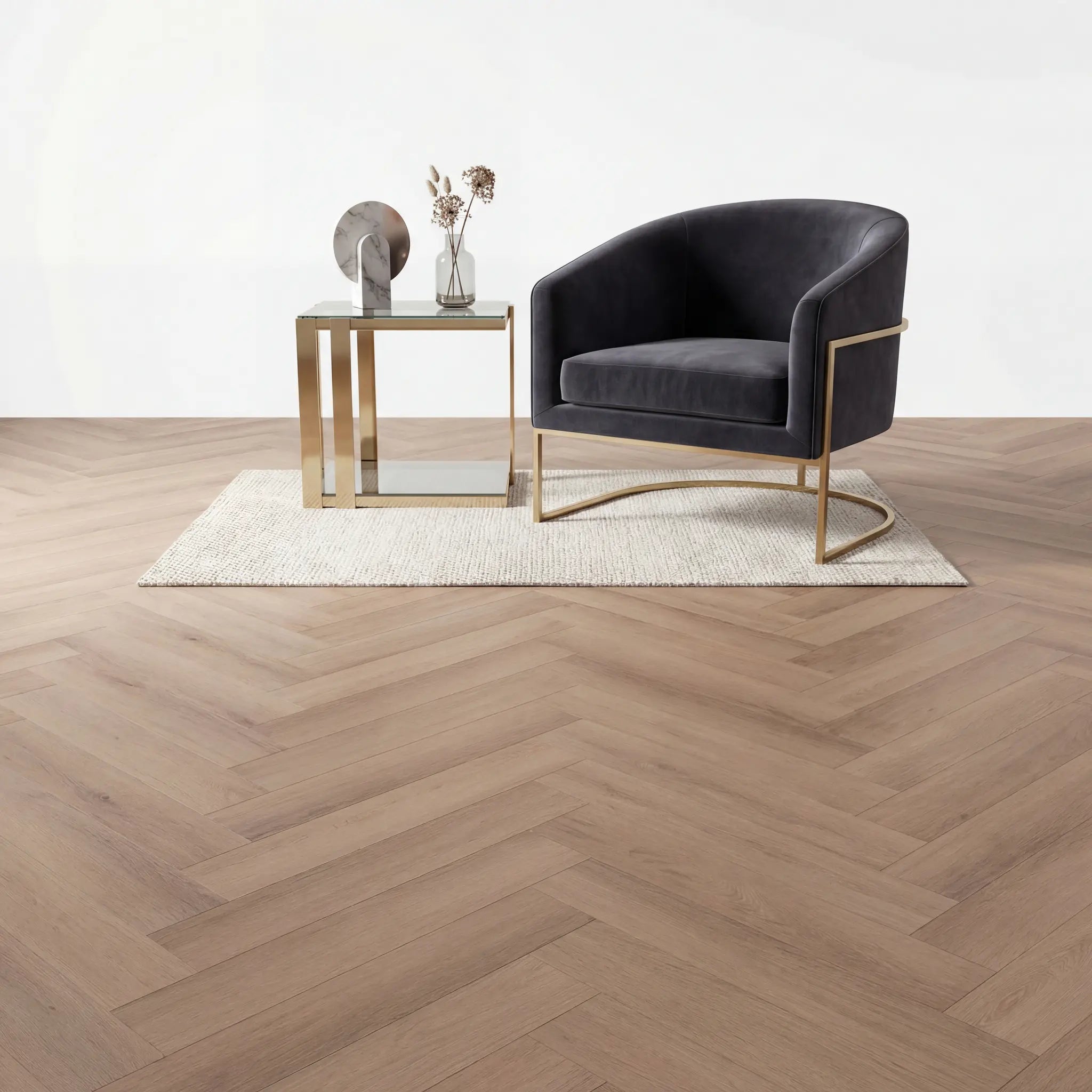 Altessa Visgraat Smoky Plak PVC yarenza
