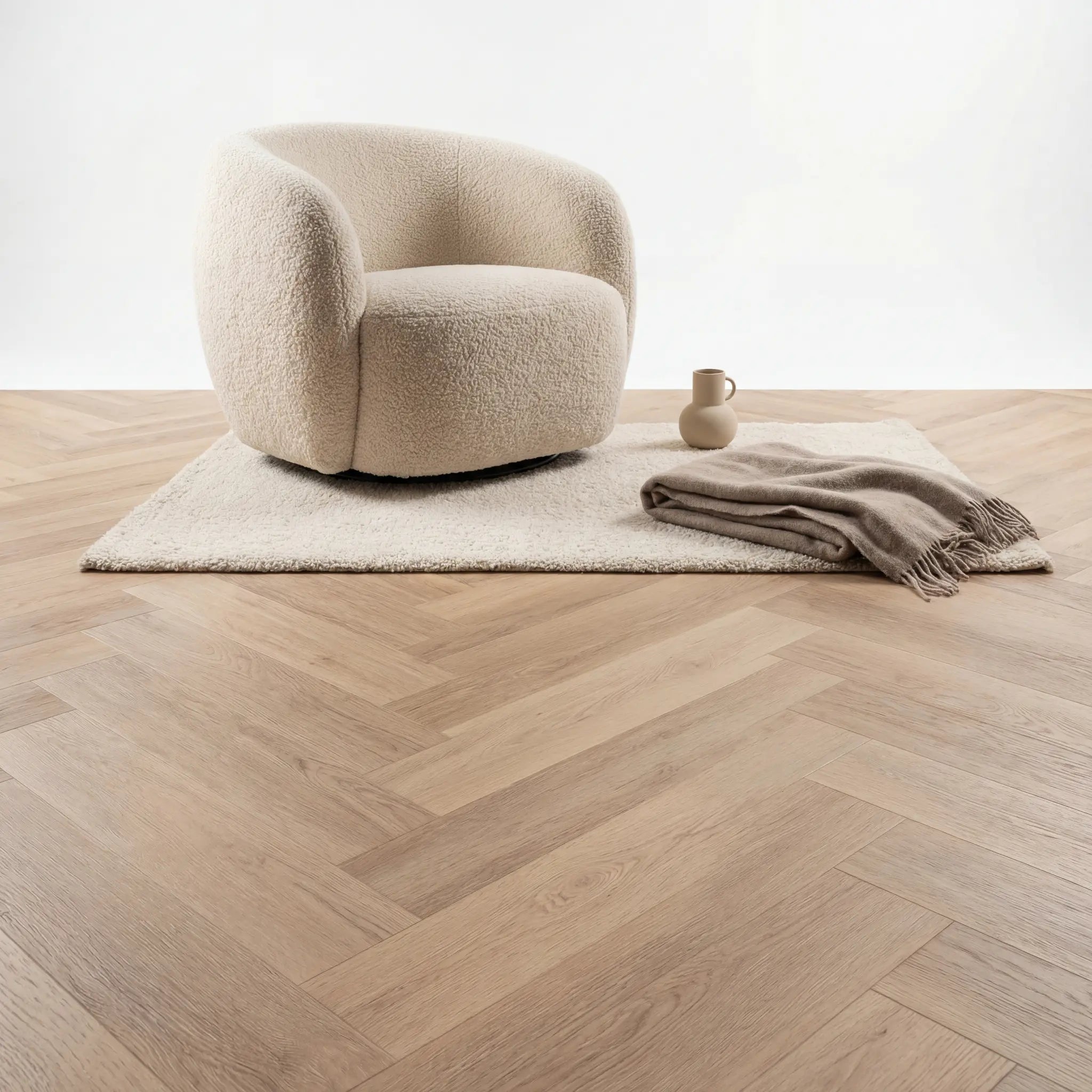 Altessa Visgraat Natural Plak PVC yarenza