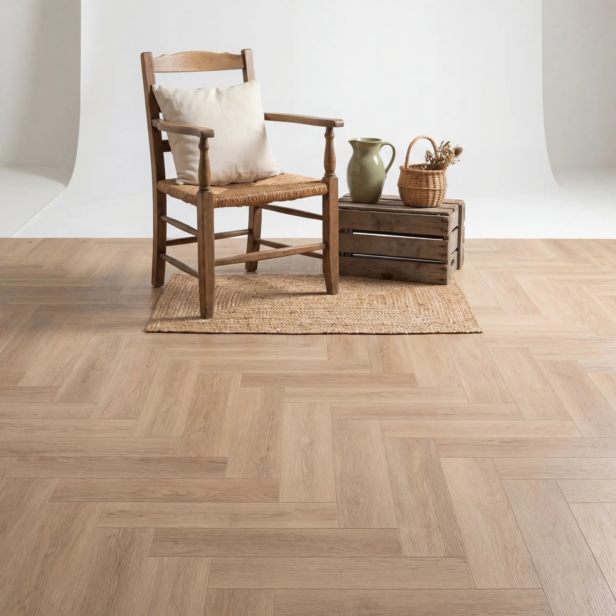Altessa Visgraat Natural Plak PVC yarenza