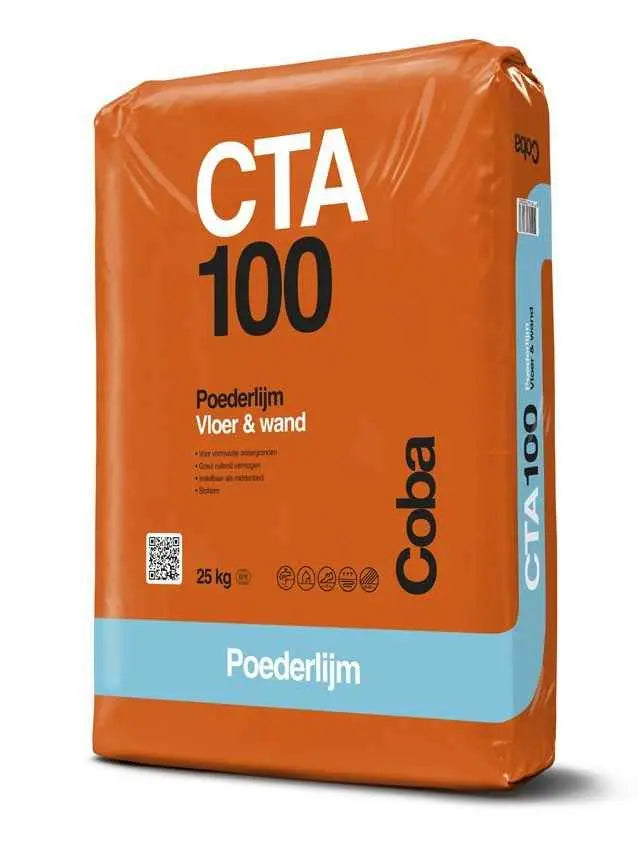CTA100 Poederlijm - Vloer & wand 25KG